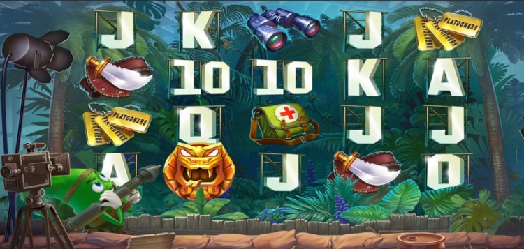 Игровой автомат «Platooners» в казино Вулкан Кинг
